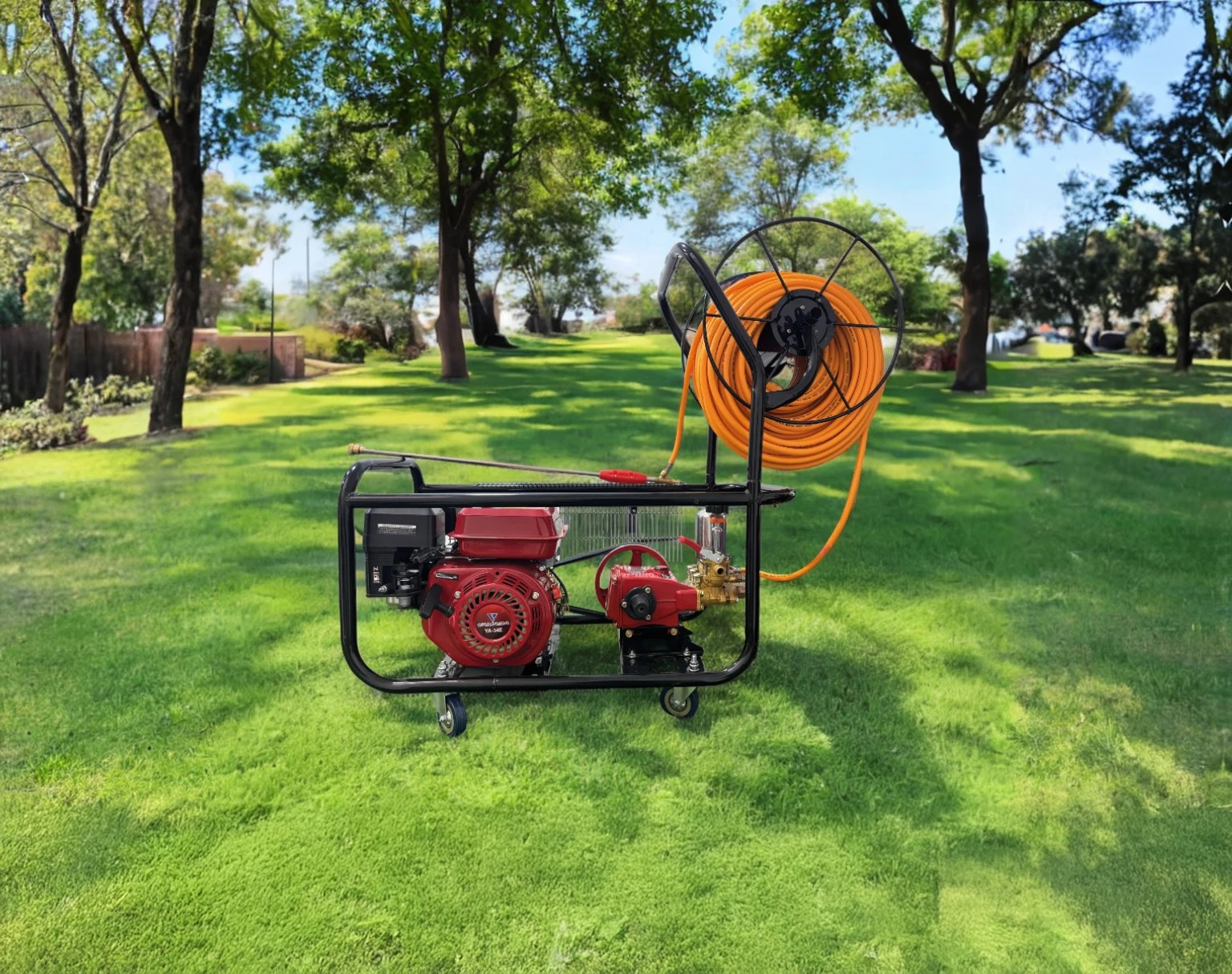 Imagen de la Fumigadora Estacionaria QL34E 100M. MANGUERA