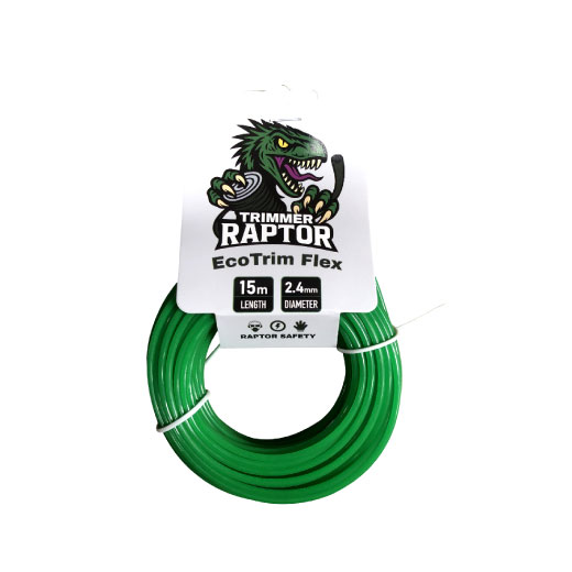 NYLON REDONDO 2.4MM X 15 M VERDE CARD