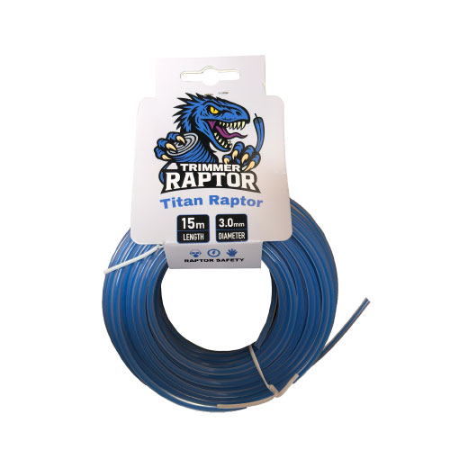 NYLON REDONDO BICOLOR 3.MM X 15M AZUL CARD