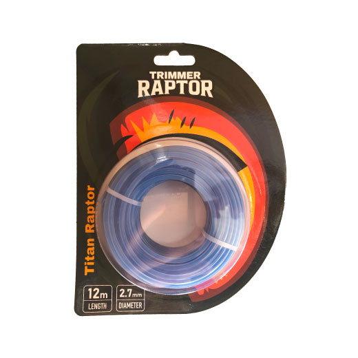 NYLON BICOLOR REDONDO 2.7MM X12M AZUL CLARO SANDWICH