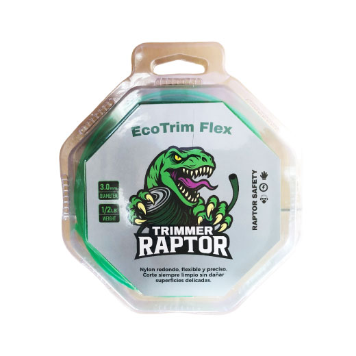 NYLON REDONDO 3MM X1/2 LB VERDE BLISTER