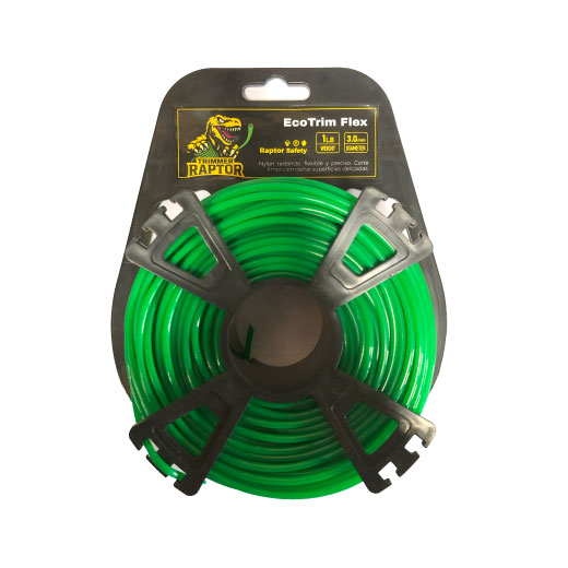 NYLON REDONDO 3.0MM X 1LB VERDE SHELF