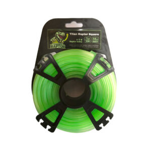 NYLON CUADRADO BICOLOR  3.0MM X 1 LB VERDE SHELF