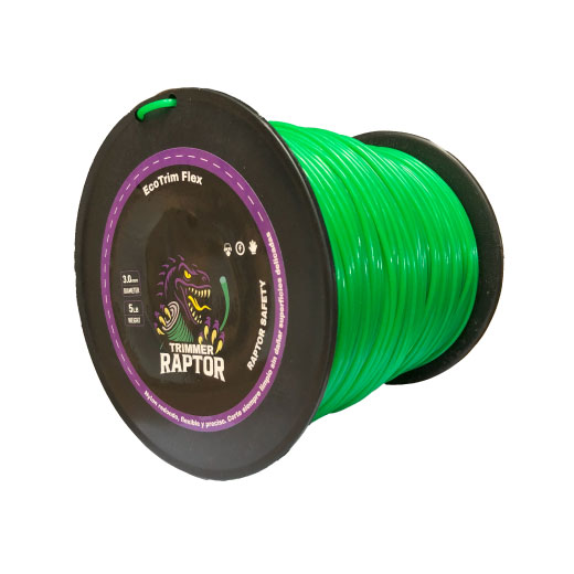 NYLON REDONDO 3.0MM X 5LB VERDE ROLLOS