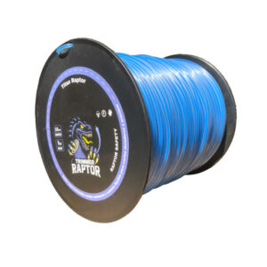 NYLON-054 NYLON BICOLOR REDONDO 3.0MM X 5LB AZUL CLARO ROLLO