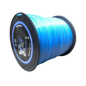 NYLON-058 NYLON BICOLOR REDONDO 3.3MM X 5LB AZUL CLARO ROLLO