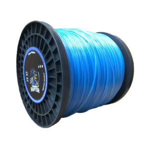 NYLON-059 NYLON BICOLOR REDONDO 3.3MM X 10LB AZUL CLARO ROLLO