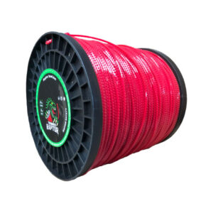 NYLON-064 NYLON DIENTE SIERRA 3.0MM X 10LB ROJO ROLLO