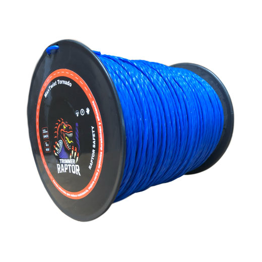 NYLON HEXAGONAL 3.0MM X 5LB AZUL OSCURO ROLLO