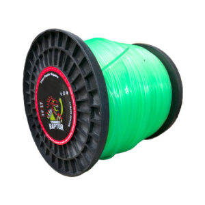 NYLON-071 NYLON BICOLOR CUADRADO 3.0MM X 10 LB VERDE ROLLO
